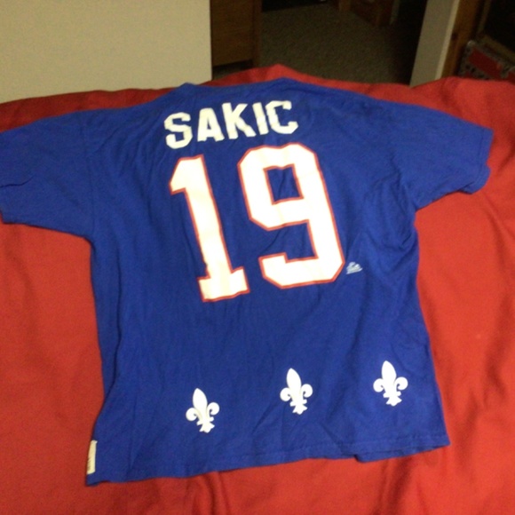 NHL Quebec Nordiques Joe Salic tshirt - Picture 2 of 2